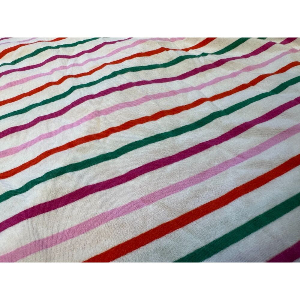 Boden Colorful Striped Long Sleeve Jewel Tee Top US 16/18 UK 20 - Picture 4 of 6